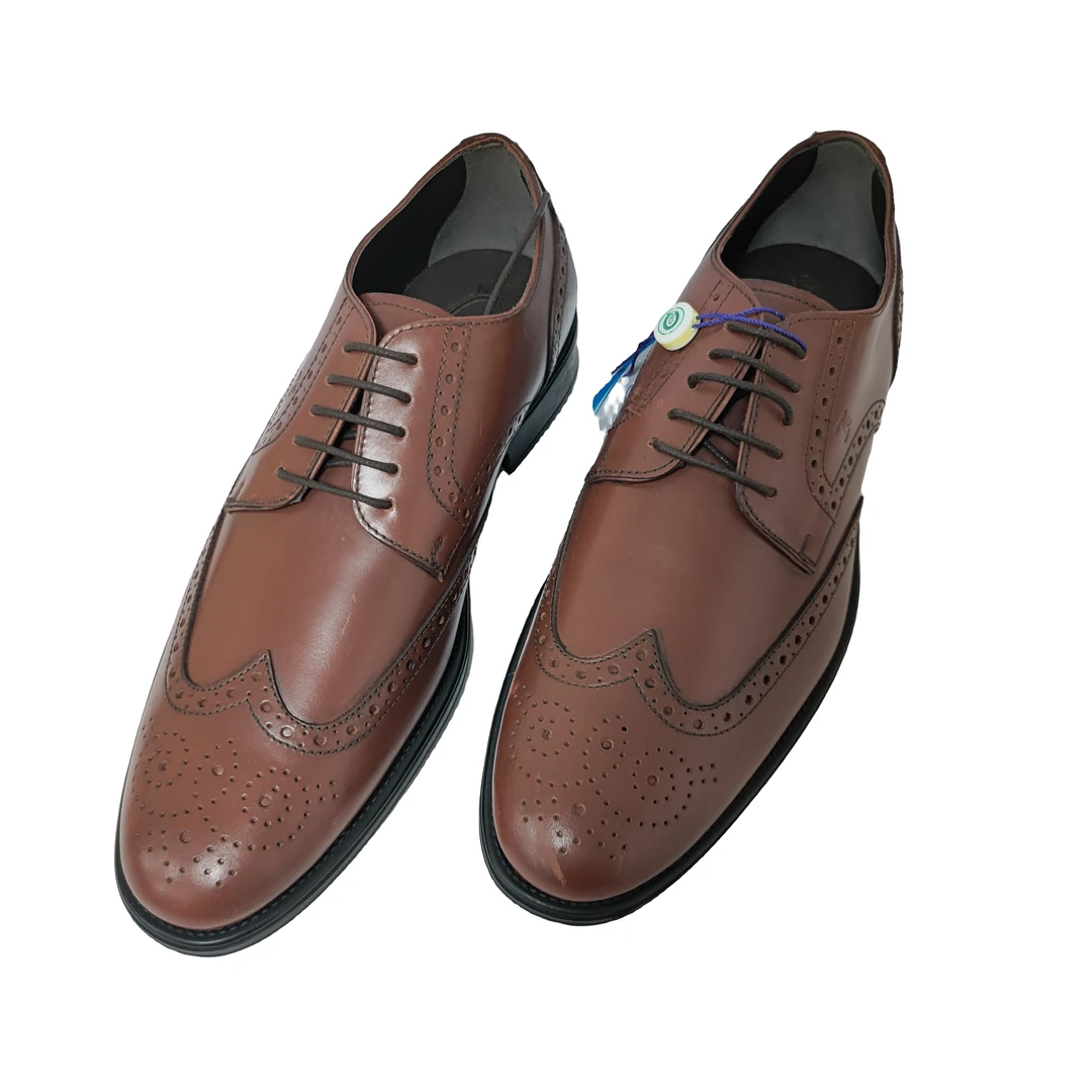 TOD’S/托德斯经典布洛克正装皮鞋男 6码40码 微瑕无盒 英伦风系带