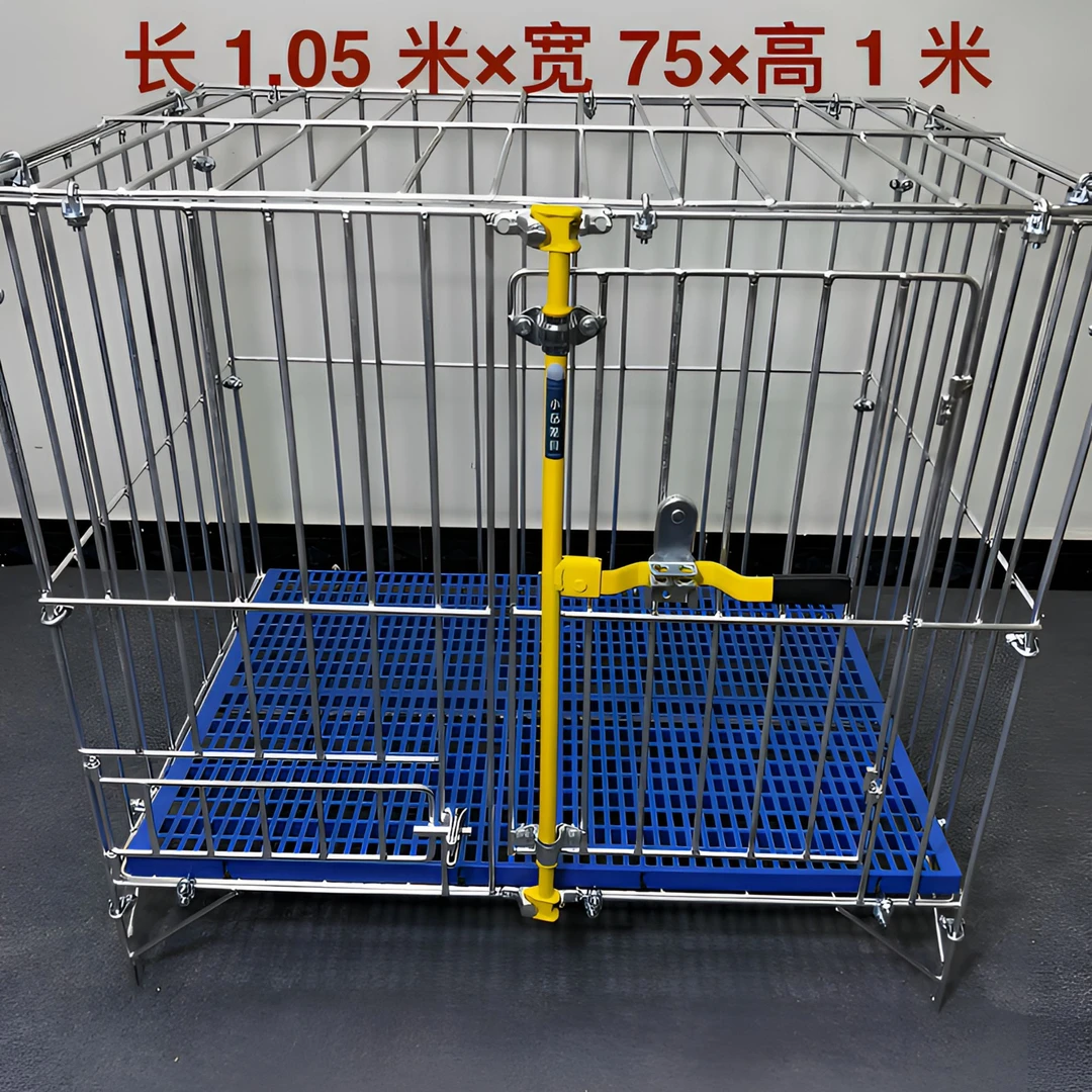 狗笼中大型犬室内可用猛犬笼饲养笼热镀锌集装箱门锁耐用不生锈