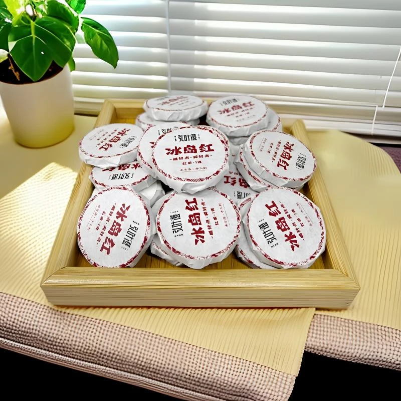 冰岛老寨红茶  2024年春茶  50-100年树龄  晒红茶 10片