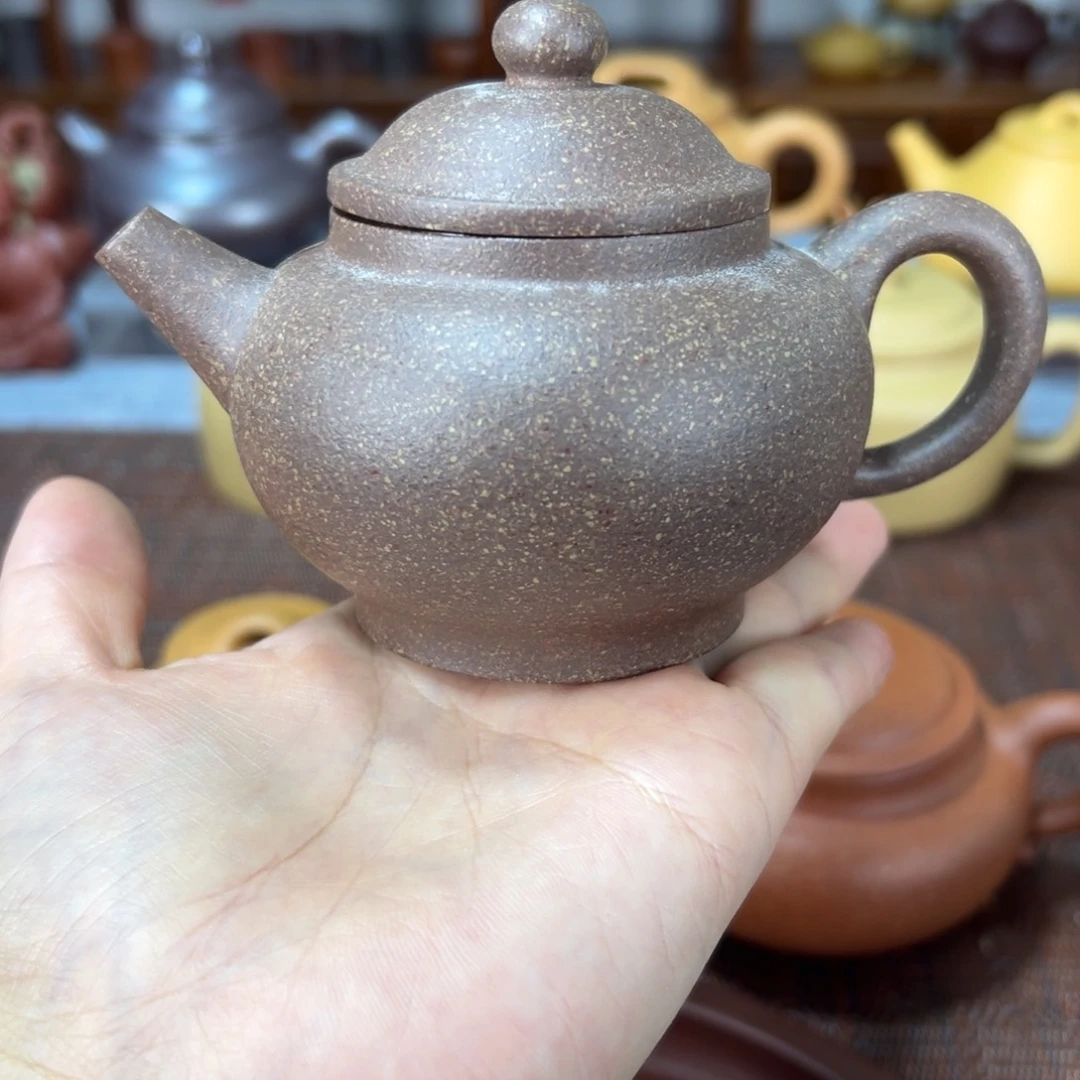紫砂茶壶红降破壶