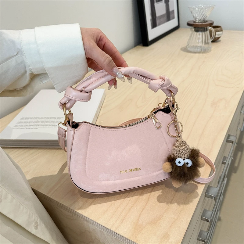 潮流女包夏百搭手提包奶油包简约时尚单肩斜挎包百搭时尚斜挎包女