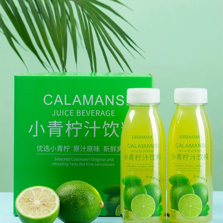 小青柠汁饮料瓶装整箱柠檬水0脂网红果汁饮品营养浓缩新鲜清爽