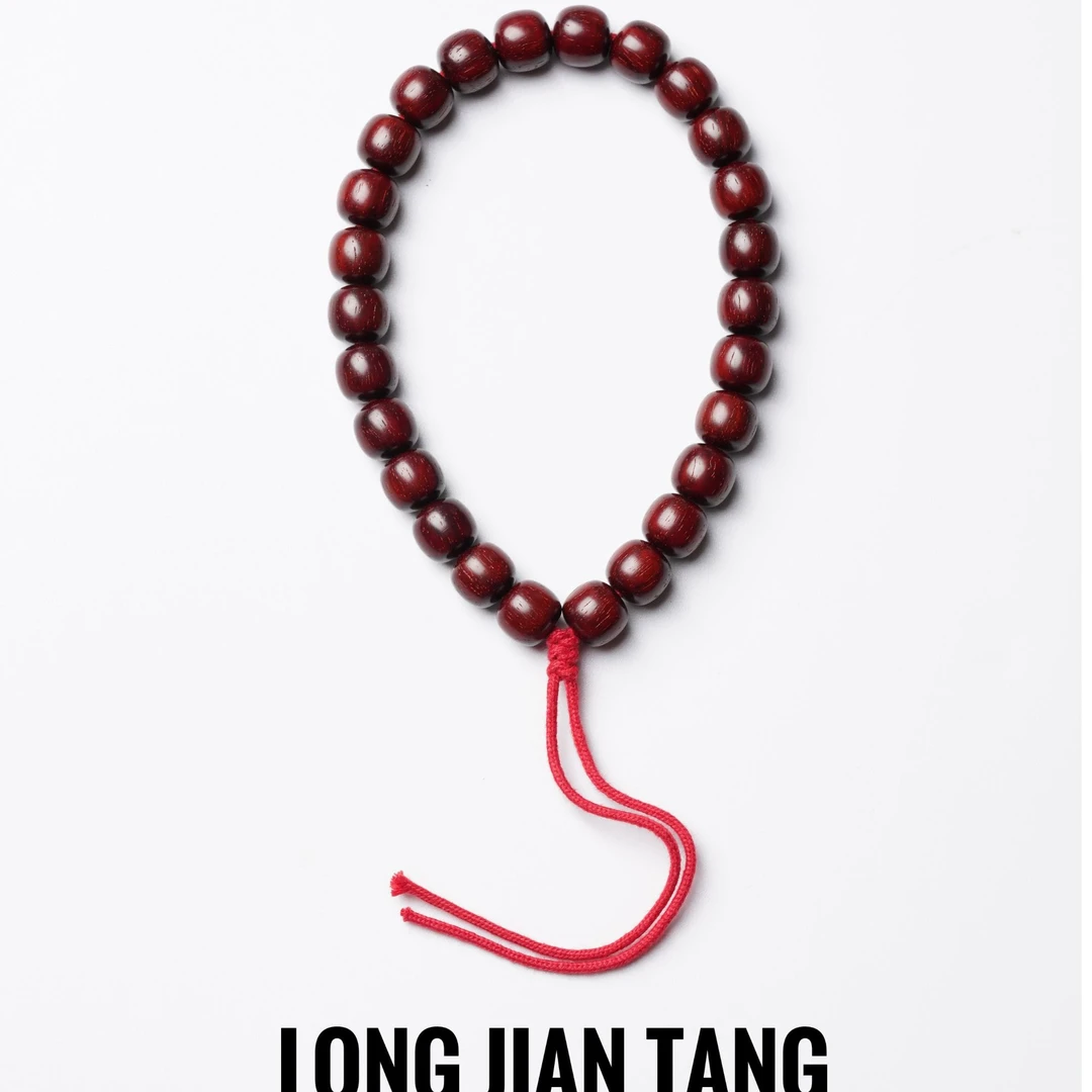 印度 小叶紫檀9mm手持 油性100分银标（原生态0胶0科技）