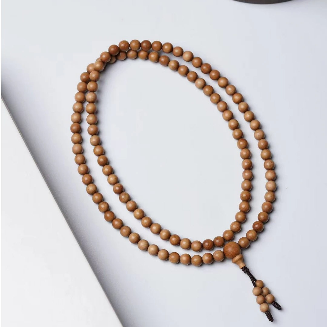 5mm圆珠 老山檀香 迈索尔正区 女款108念珠