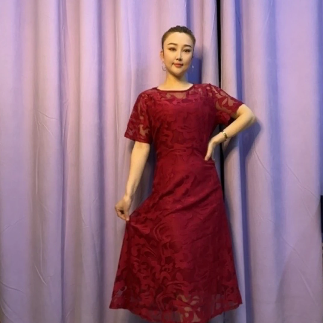 气质长款时尚显瘦女装连衣裙