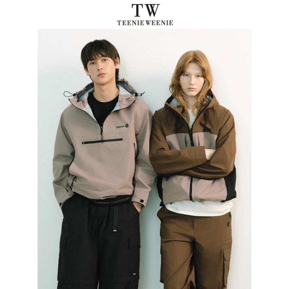 小熊男装潮牌2024春新款防风外套休闲户外夹克TNJJ245208U