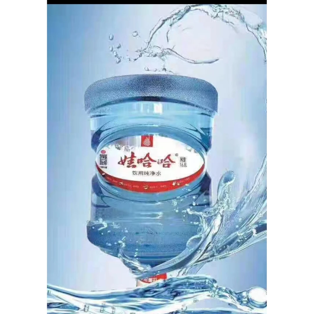 同城免费配送 【2桶】娃哈哈饮用纯净水16.8升 /桶