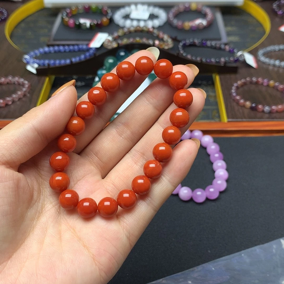 南红玛瑙手链未镶嵌手链