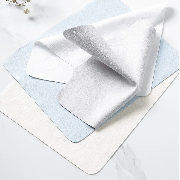 高档麂皮绒眼镜布电脑屏幕相机镜头不留指纹30cm*30cm柔软吸水