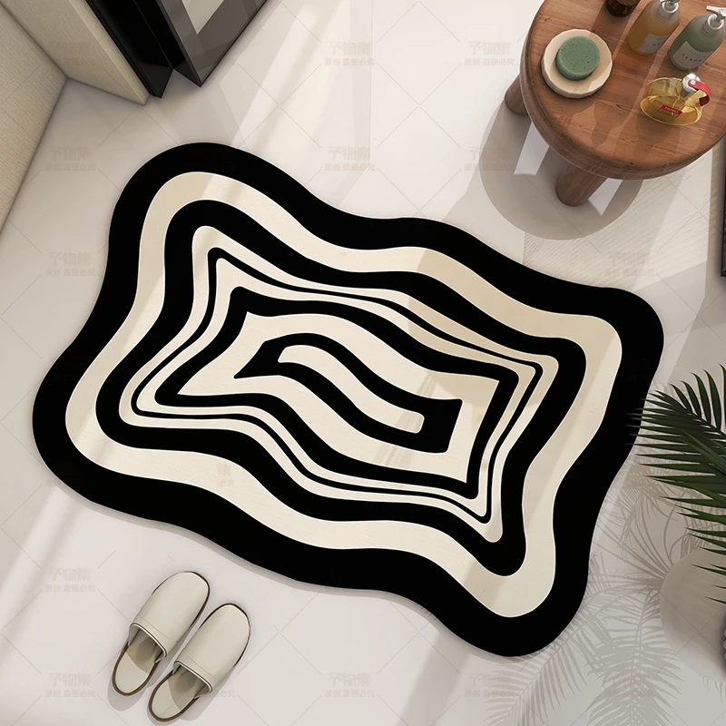 XIFAN/西梵异形地毯卫浴门口防滑脚垫卫生间垫子浴室干湿分离地垫