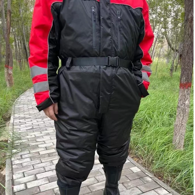 男士防水连体工作服保暖户外工作服