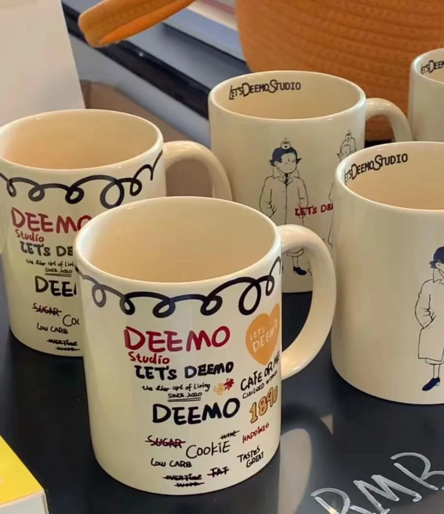 DEEMO三周年店庆纪念定制水杯 WZDY27