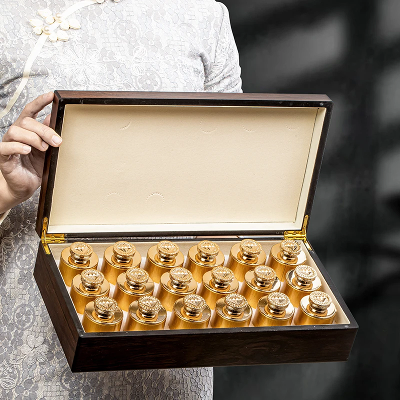 肉桂岩茶乌龙茶叶礼盒装180克小罐装-z-