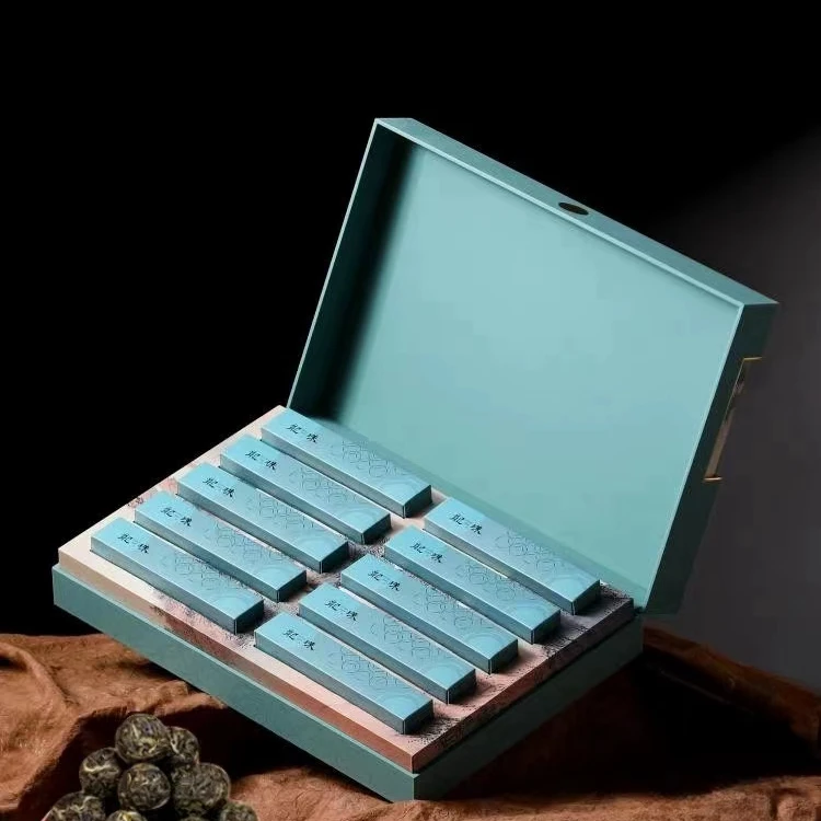 山海 冰岛龙珠 普洱生茶 240g/盒 配礼袋 中秋送礼-叶