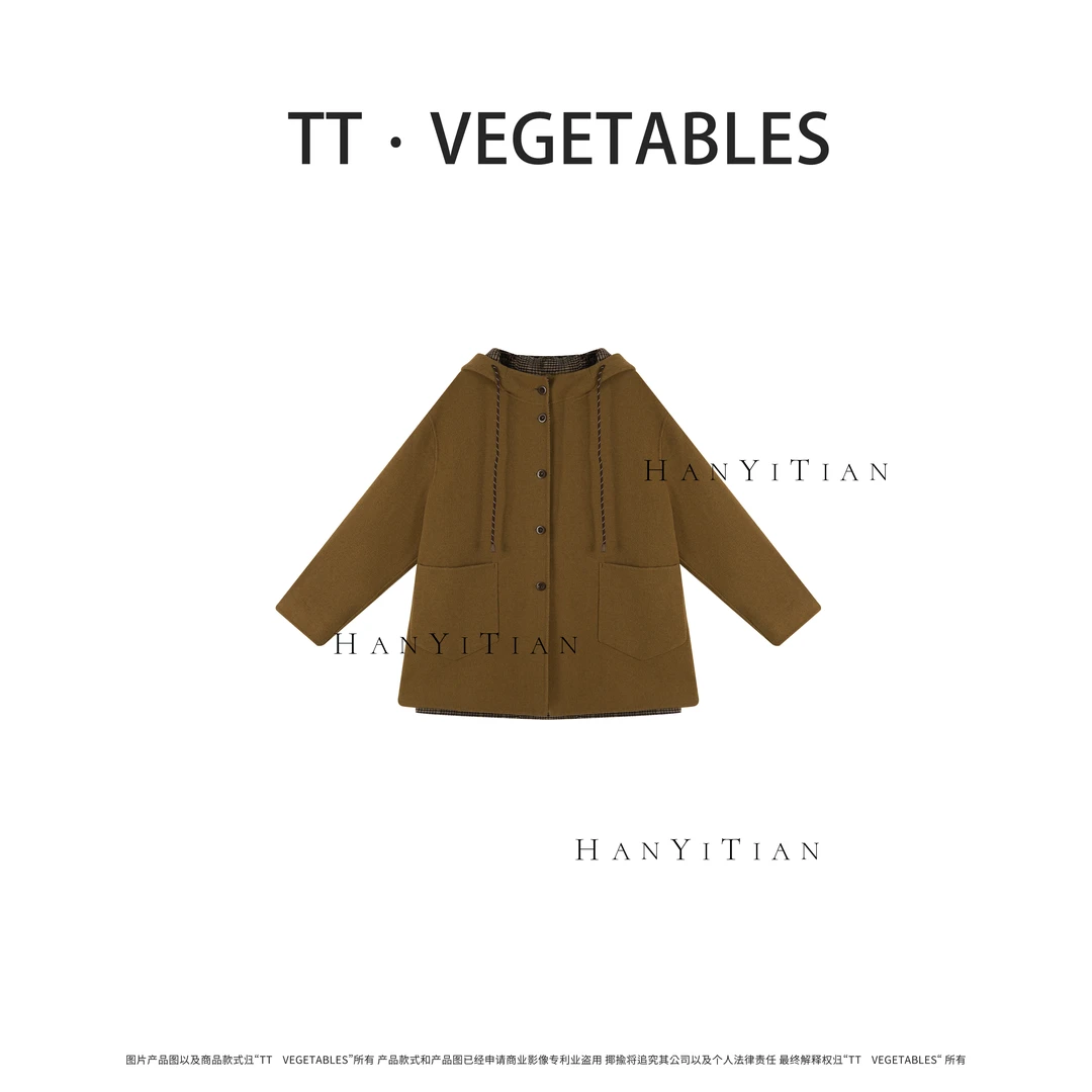 流月 大衣宽松轻奢潮流保暖百搭922106