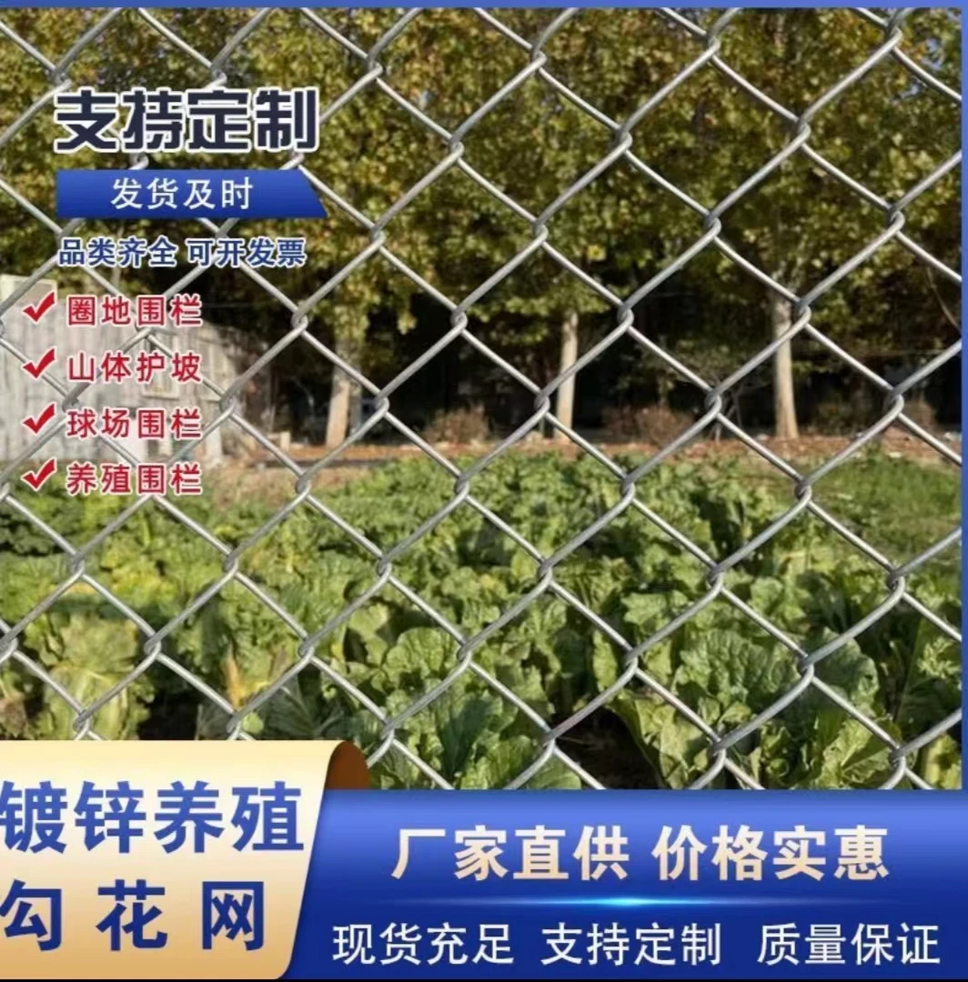 畜牧铁丝网牛羊铁丝网加厚加粗铁丝网围鸡护栏网家禽专用网镀锌网