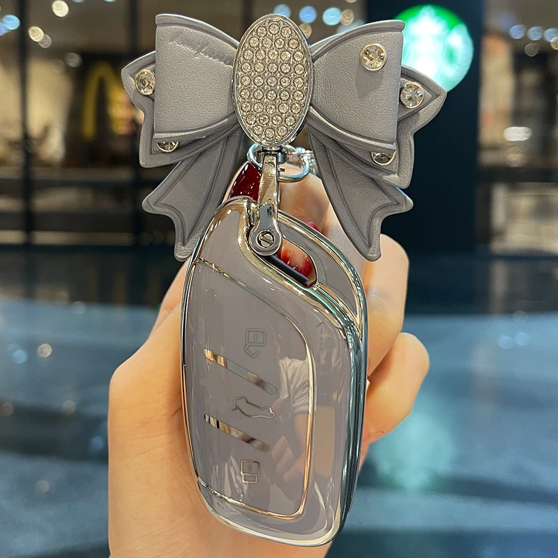 名爵6钥匙套汽车专用6pro女士名爵5天蝎座zs/one/hs/mg5五六高档