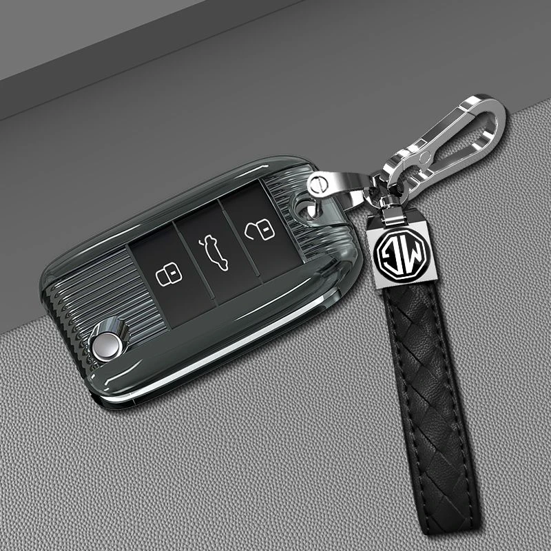 适用2019款名爵6钥匙套二代男士zs女士壳扣汽车用品内饰个性高档