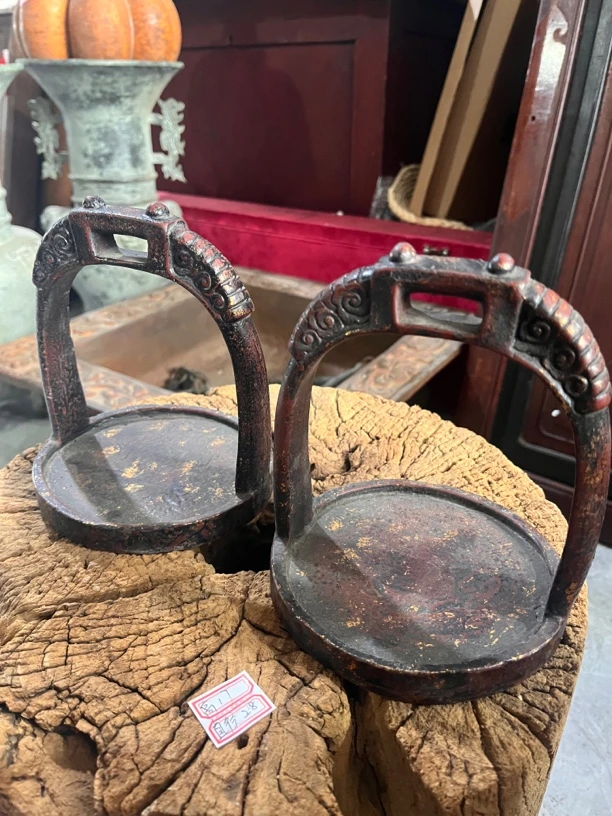 铸铁摆件马凳一物一拍链接