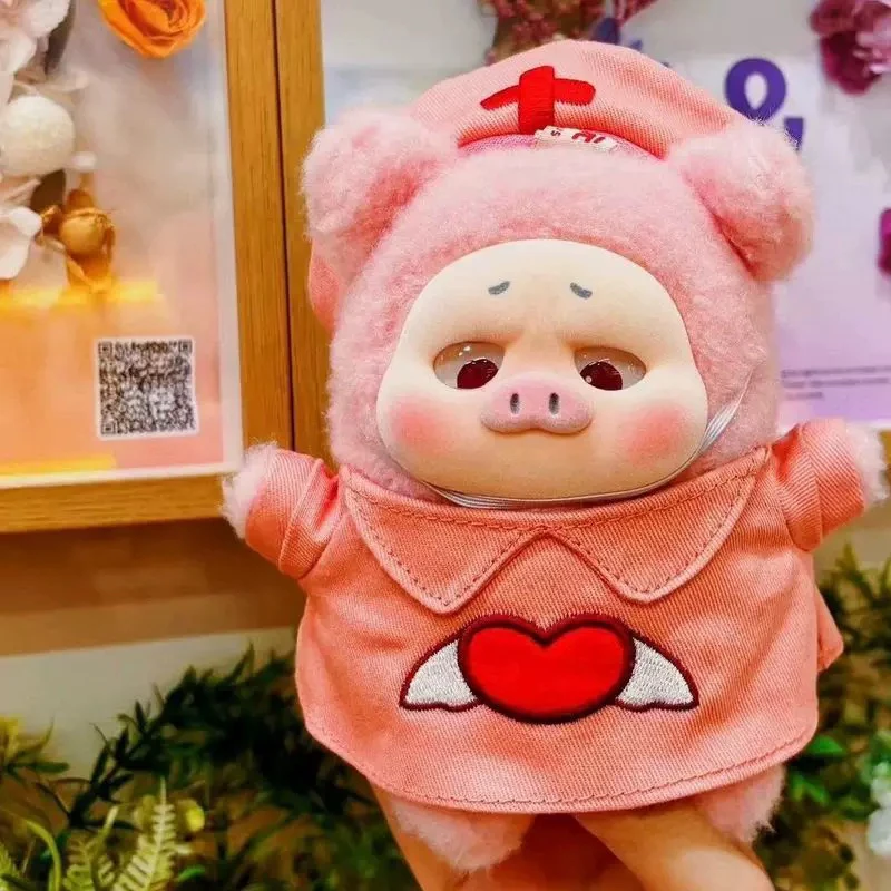 【拆盒】猪小烦毛绒系列盲盒潮玩手办摆件公仔