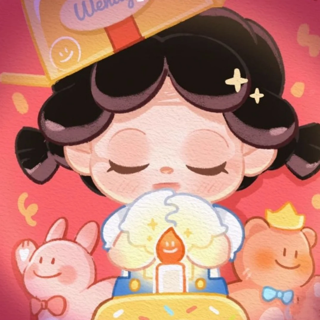 【拆盒】Wendy今日小确幸系列潮玩盲盒