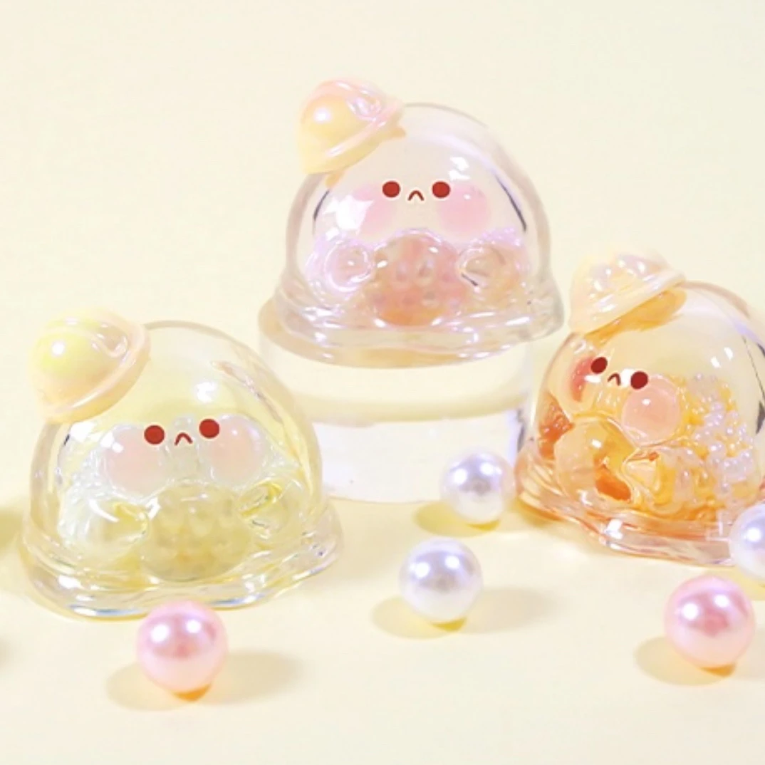 【拆盒】水波蛋幻彩派对系列萌粒盲袋潮玩公仔