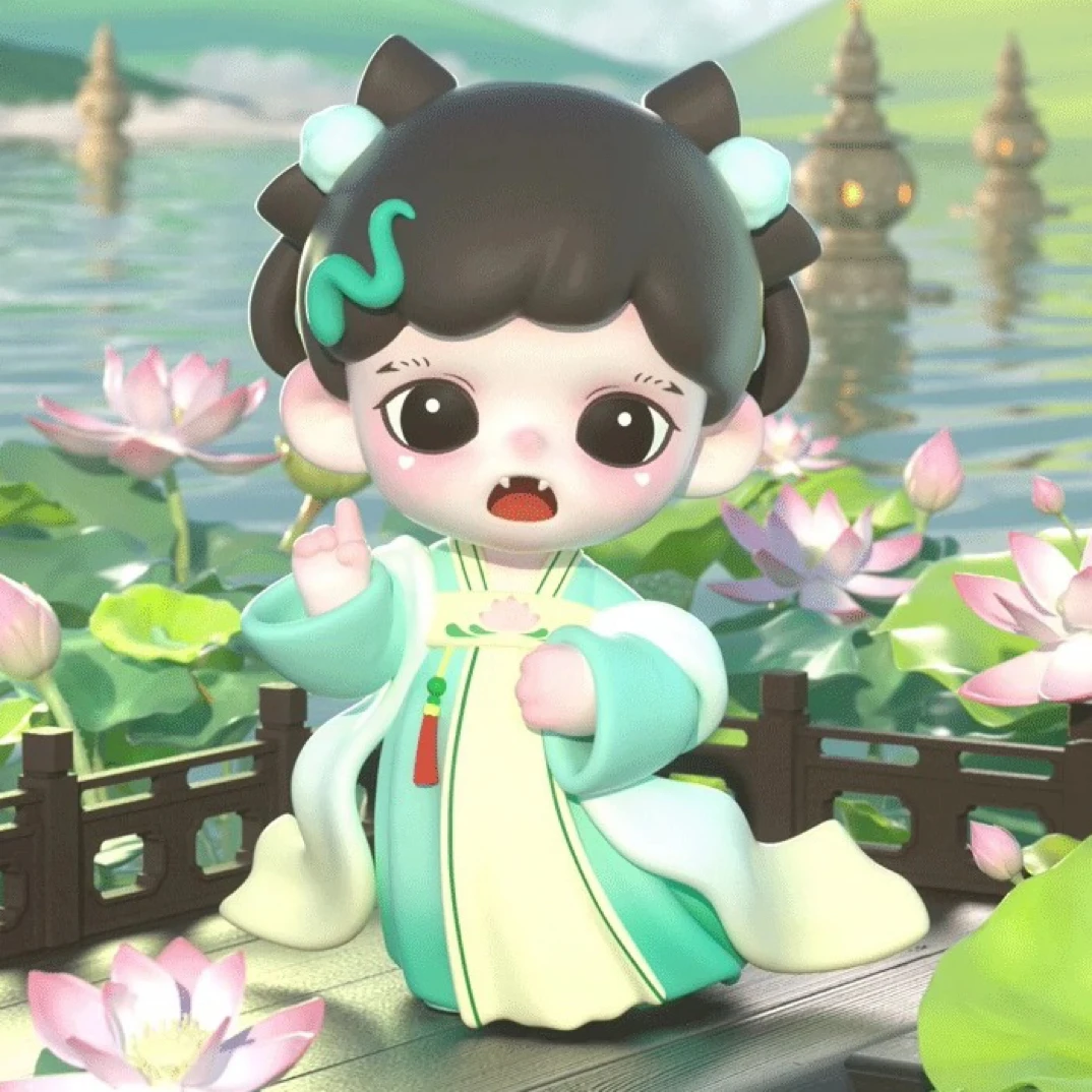 【拆盒】白蛇传盲盒西湖联名潮玩盲盒