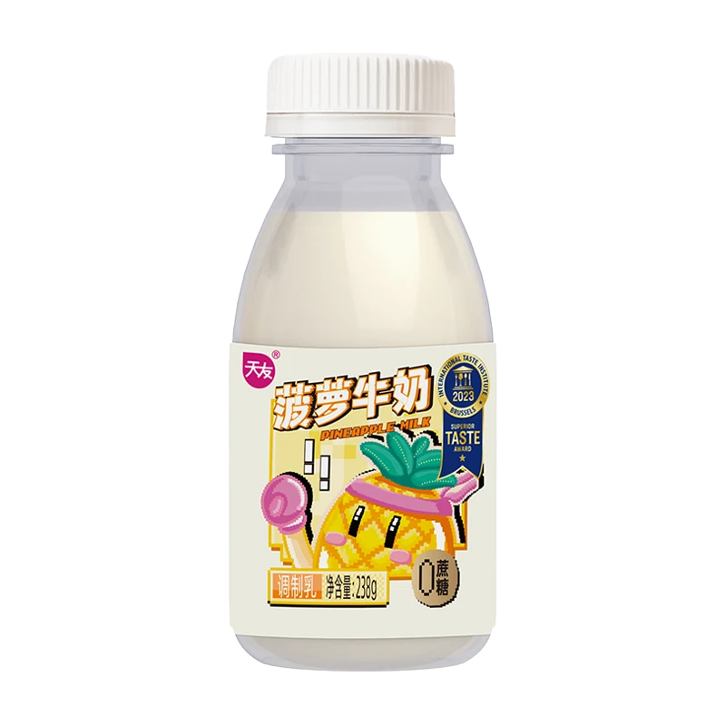 天友菠萝牛奶 238g