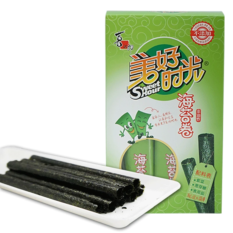 喜之郎美好时光海苔卷原味即食紫菜26.5g