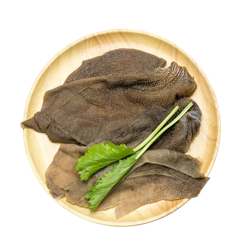 黑叶片毛肚