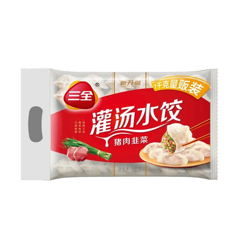 三全猪肉韭菜水饺 1kg