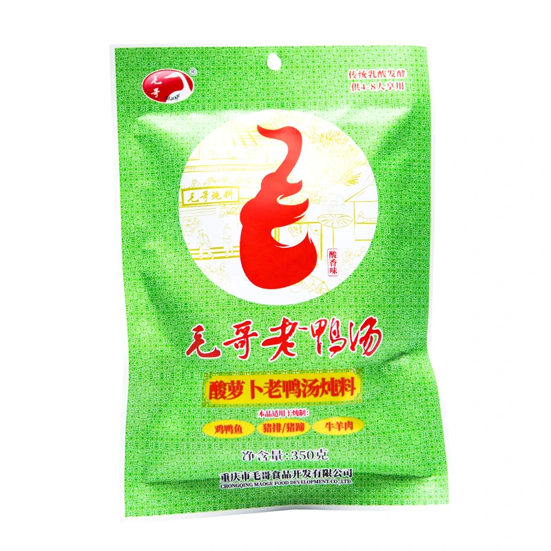 毛哥老鸭汤炖料 350g