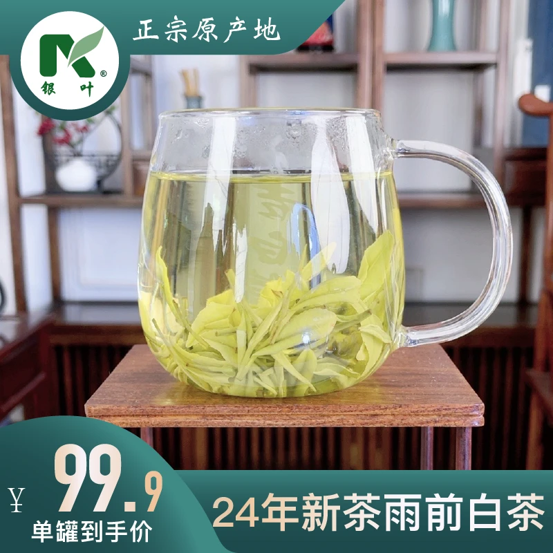 2025年新茶上市A199原产地高山白茶浓香安吉原产地白茶2025新茶叶