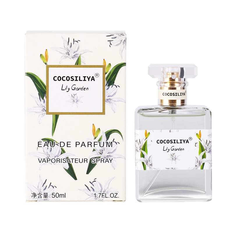 百合花香水 50ml花香持久学生香水女人女士留香清新淡香喷雾便携