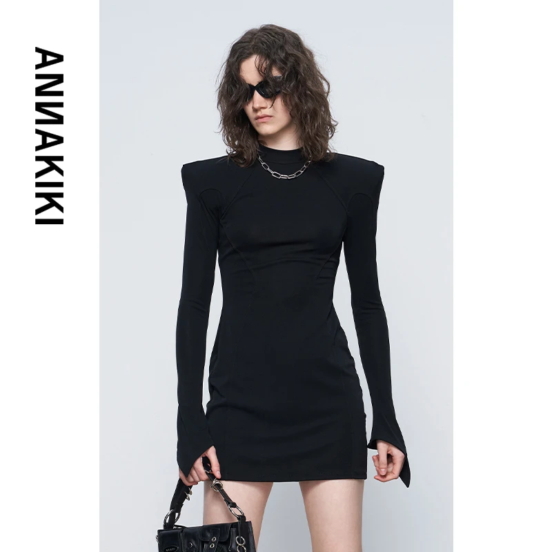 【李老板专属】ANNAKIKI 醋酸收腰连衣裙 3D3A0828H720