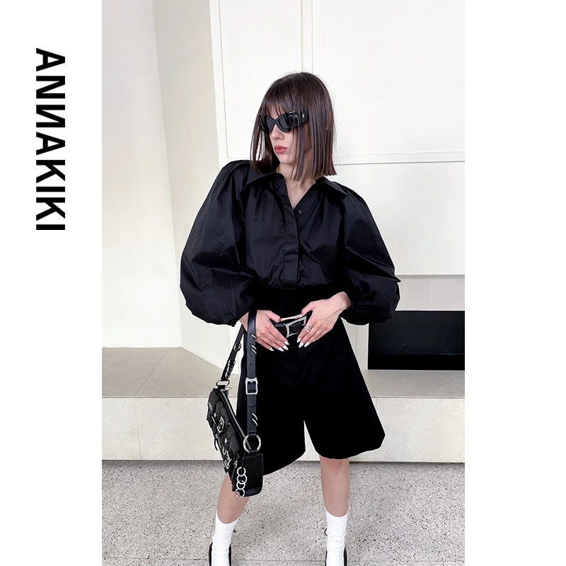 【COCO精选】ANNAKIKI  泡泡袖衬衫 3A30308900A
