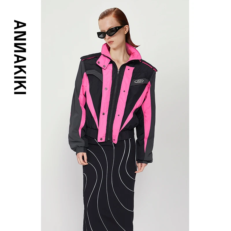 【AUNISEX专属】ANNAKIKI 复古宽肩机能棉服3B41337245A