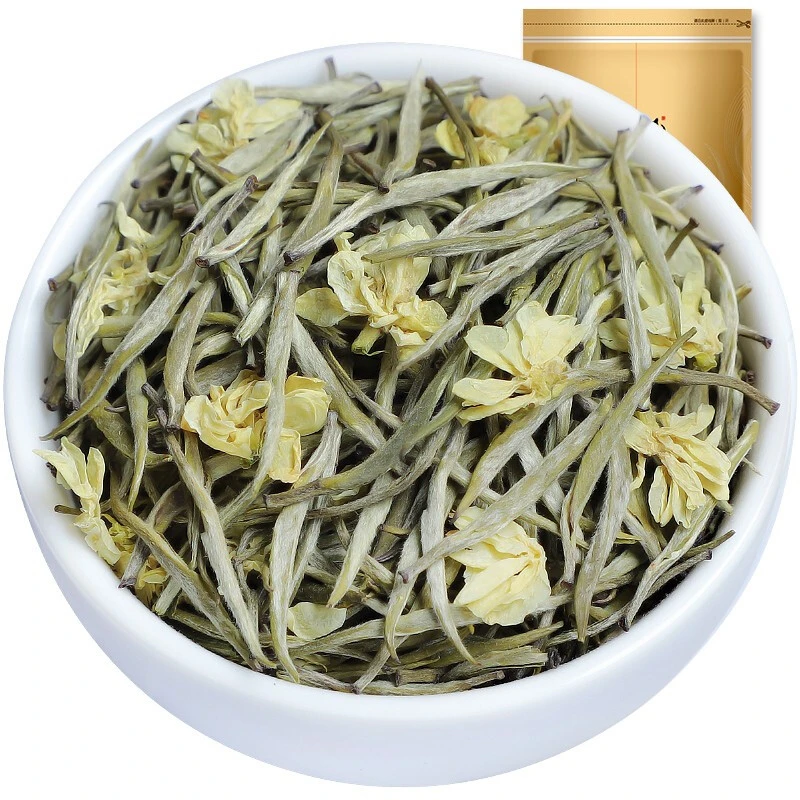 【128】炸（茉莉银针）茉莉花茶浓香型耐泡好茶