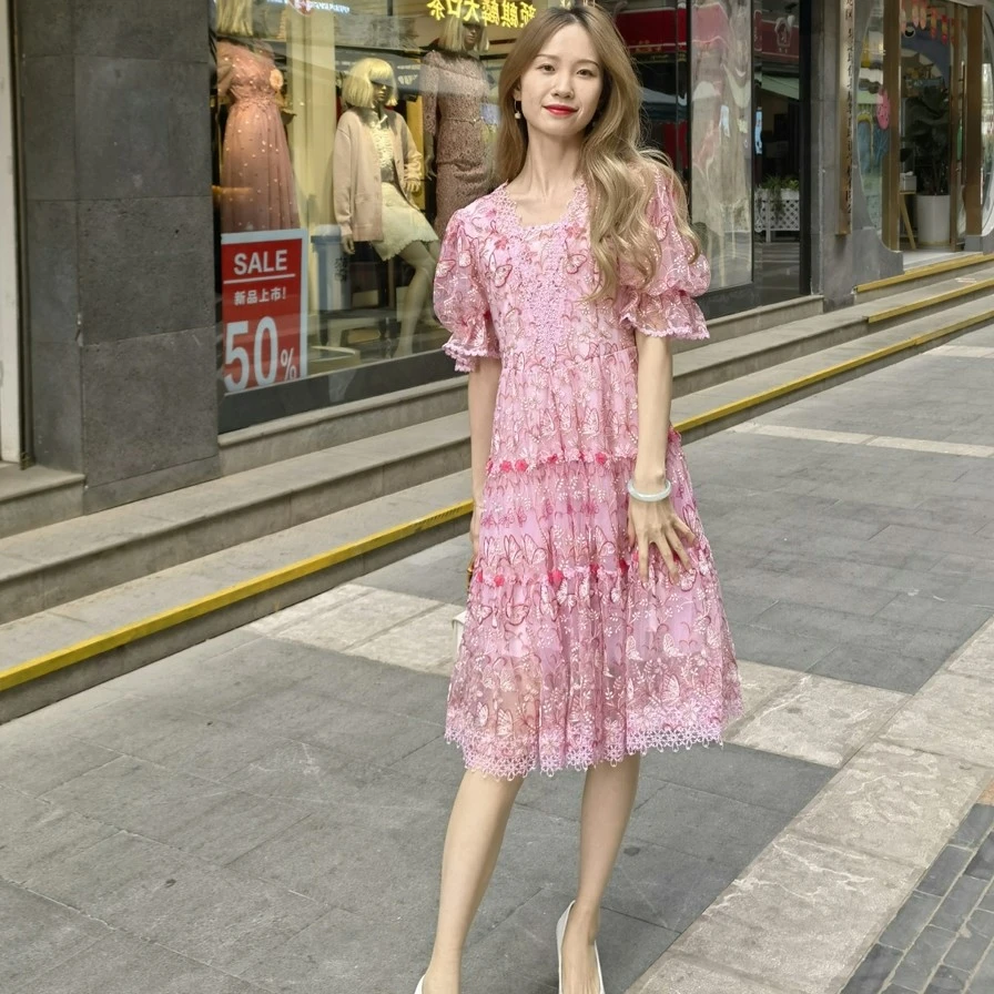 22夏款a摆甜美连衣裙1122220876¥1999