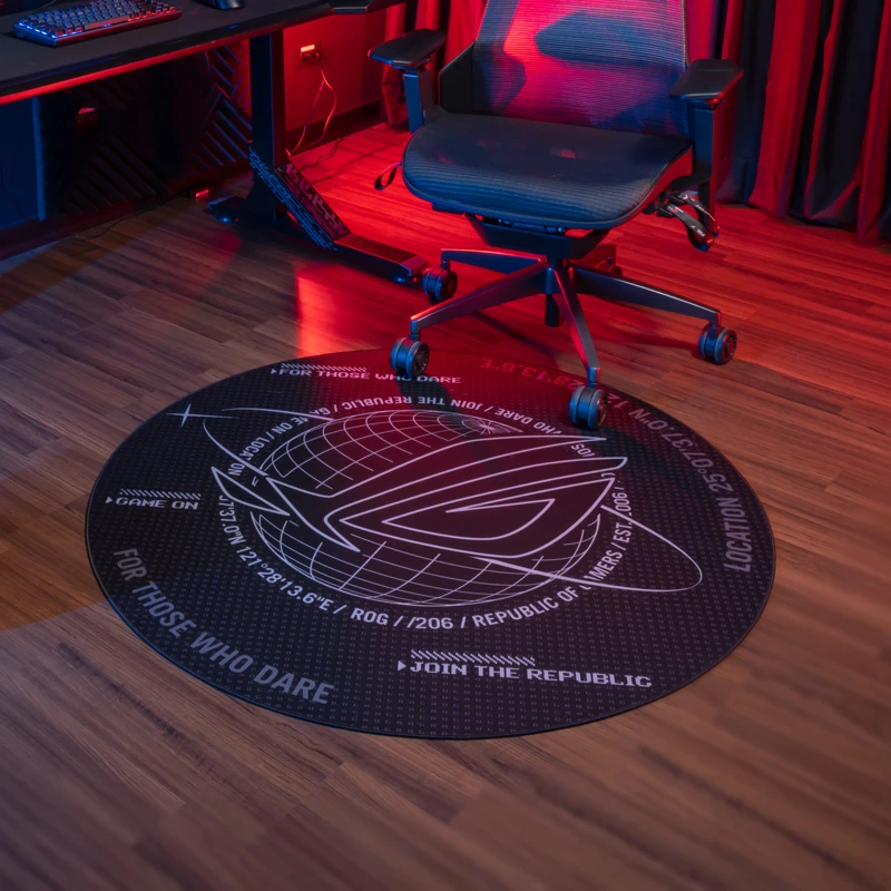 ROG Cosmic宇宙地垫 电竞椅地垫 柔滑触感 耐用保护 易清洁