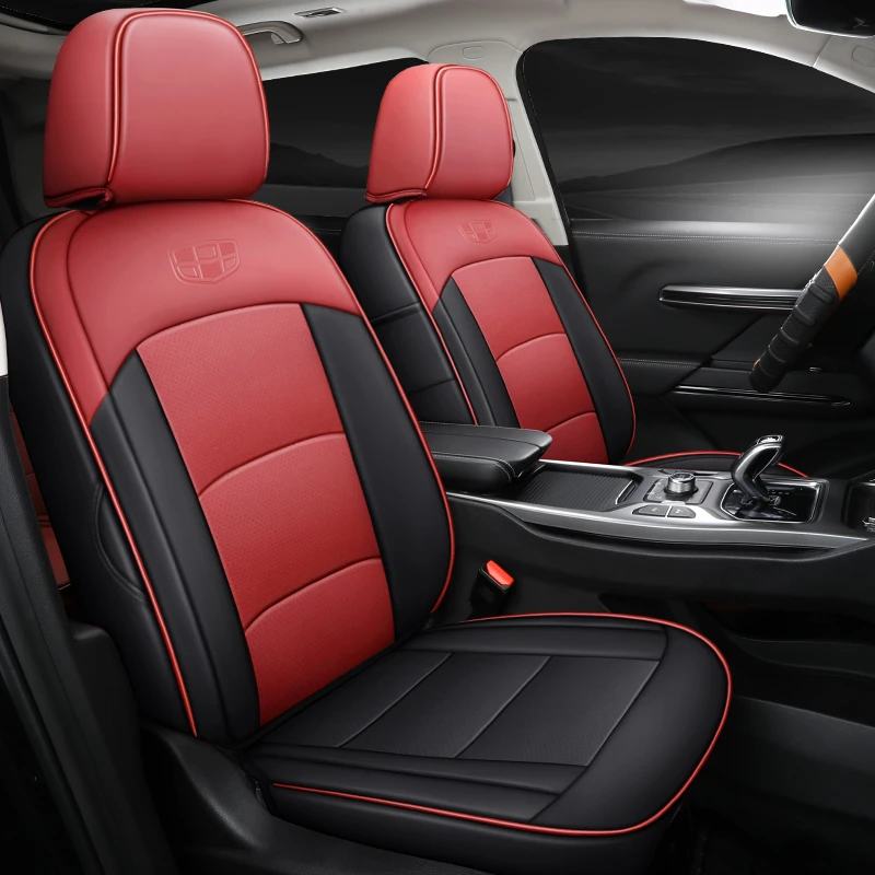 吉利豪越专车专用全皮汽车坐垫