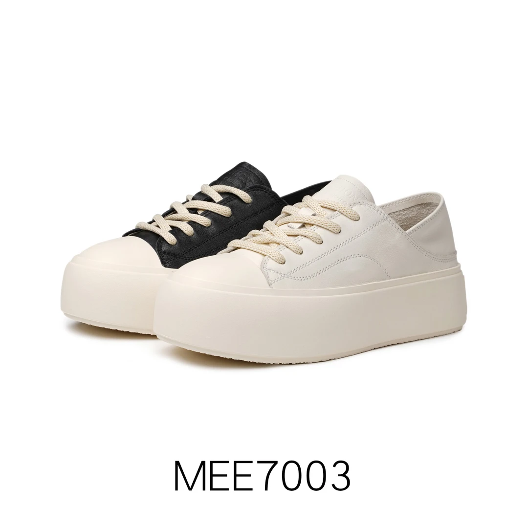 MELODIE/麦露迪2024专柜新款女鞋低帮百搭厚底小白鞋-MEE7003