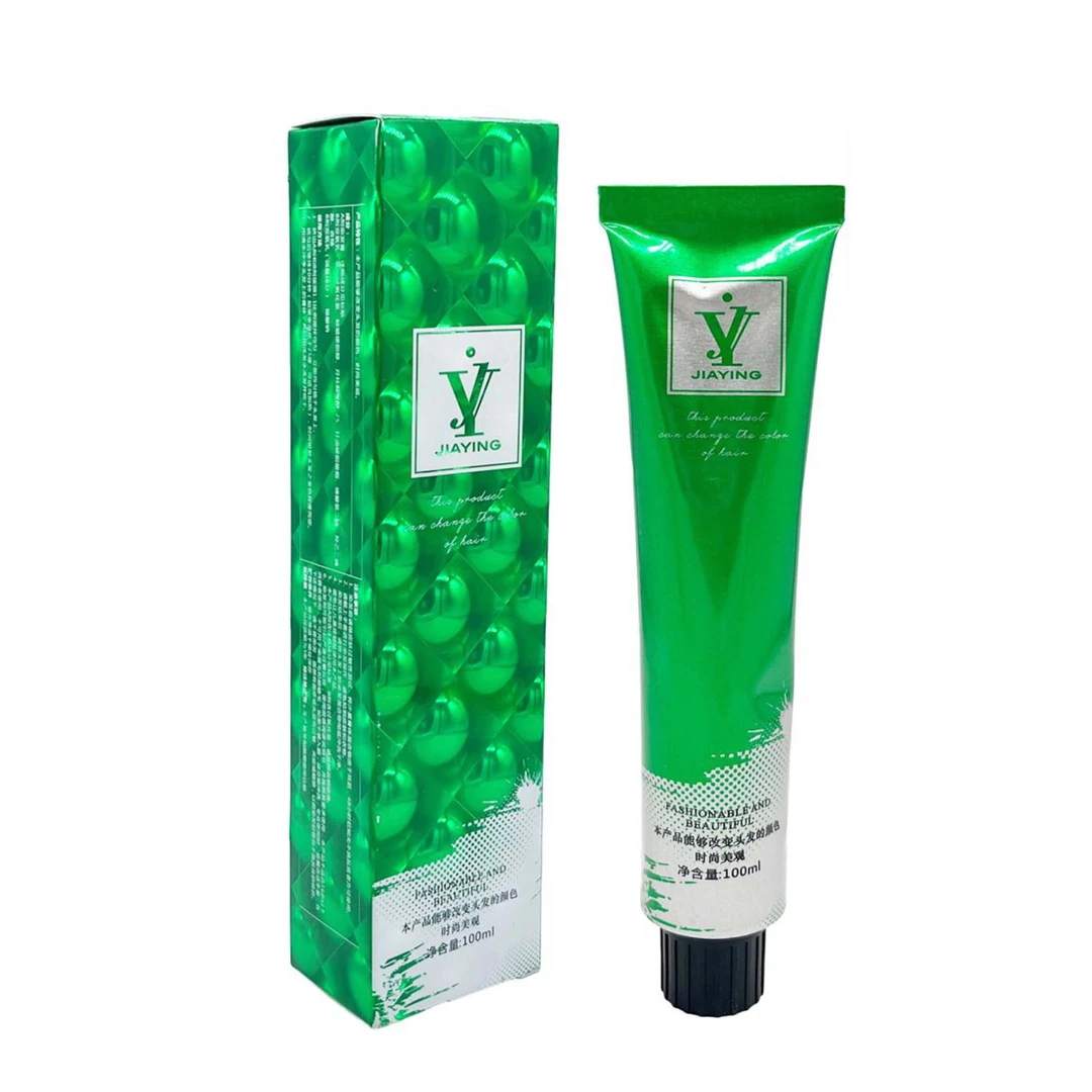 圣菲灵绿植素染发剂理发店发廊沙龙潮色专用纯植物染发膏批发