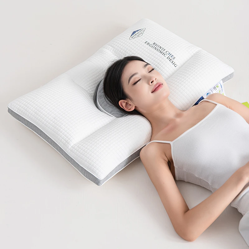 2024新款草本夹芯分区护颈枕  枕头枕芯