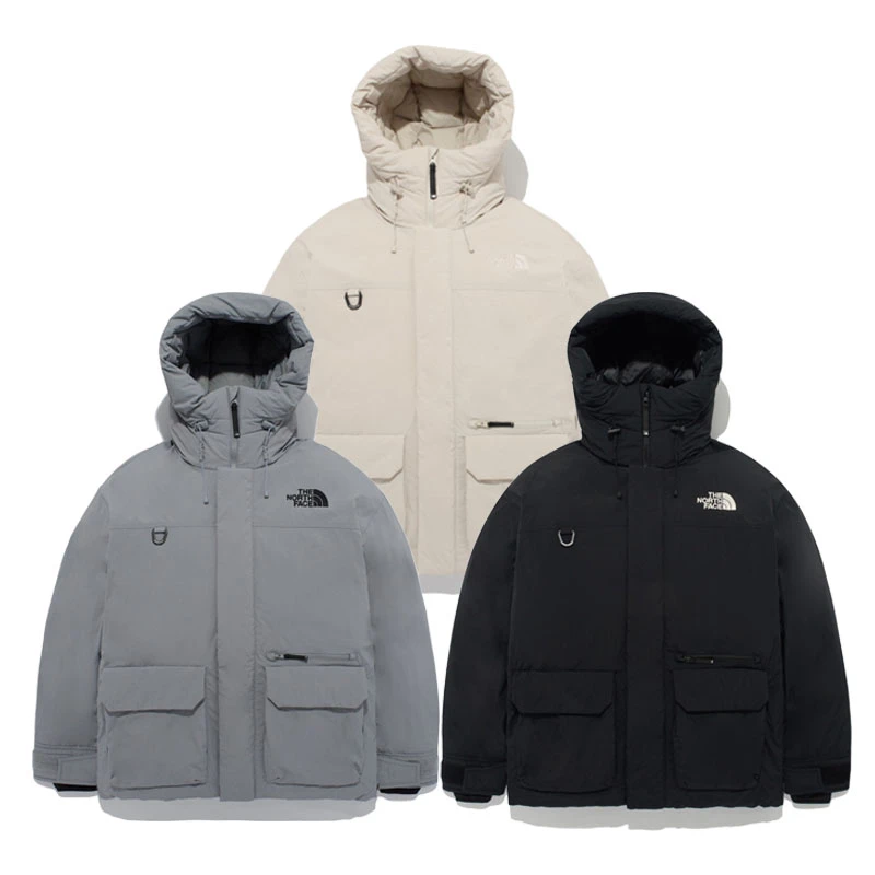 THE NORTH FACE/北面运动休闲连帽工装羽绒服男女冬季保暖NJ1DQ64