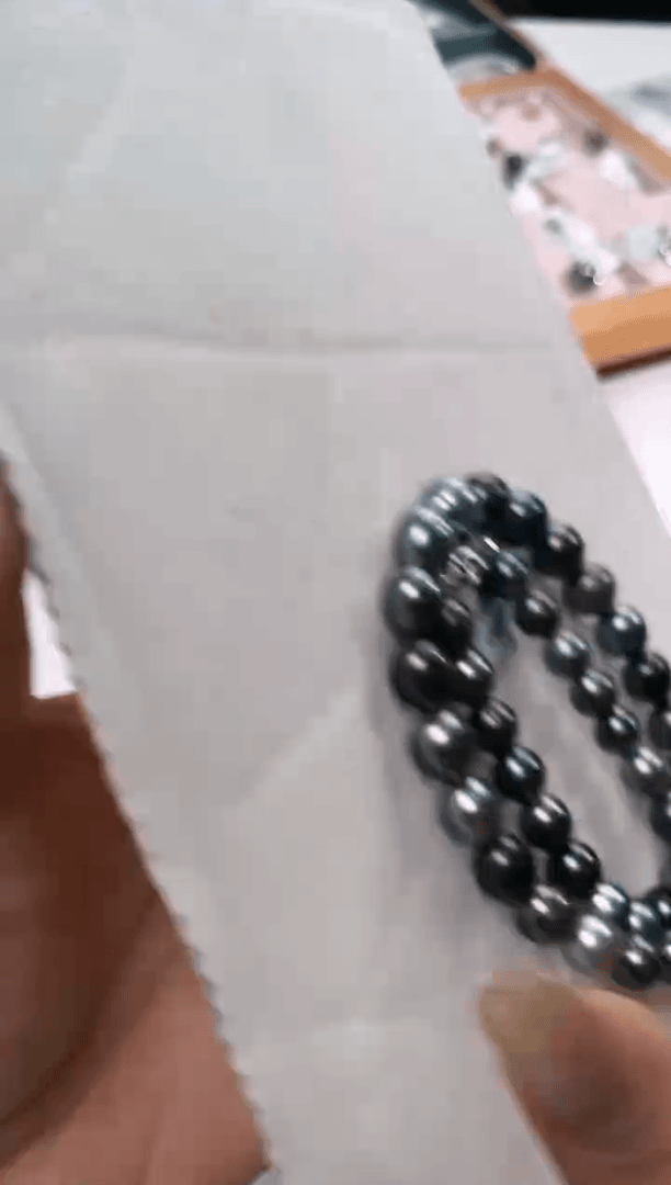 【闪购商品】海水珍珠项链银S925镶嵌海水珍珠项链