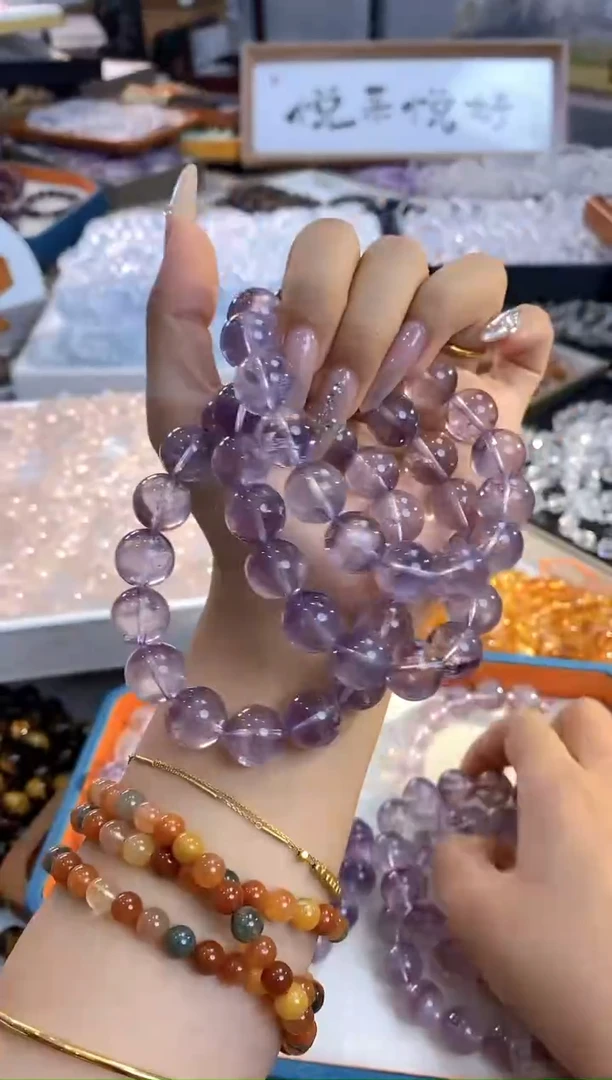 【闪购商品】水晶手串未镶嵌055/多样性发一/卡13