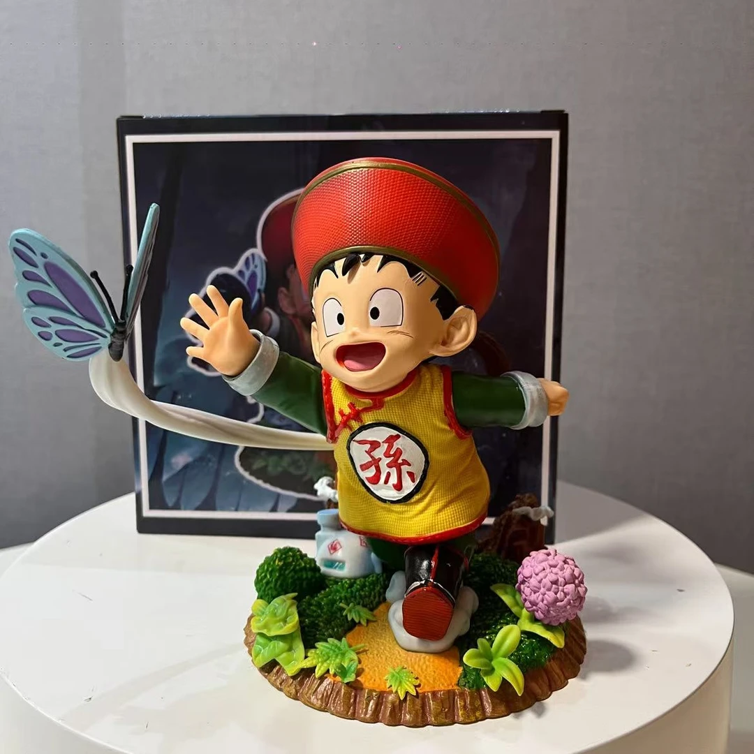 【G785】抓蝶悟饭手办