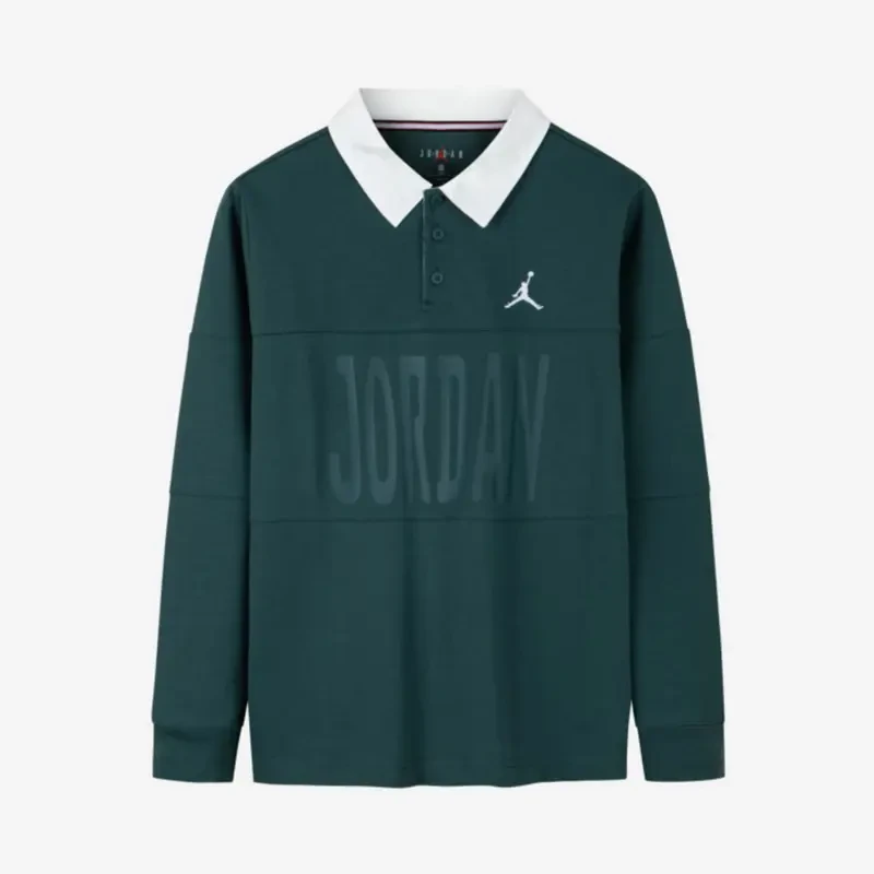 NIKE/耐克秋季柔软针织POLO衫AIR JORDAN男童长袖HQ7198-228/366