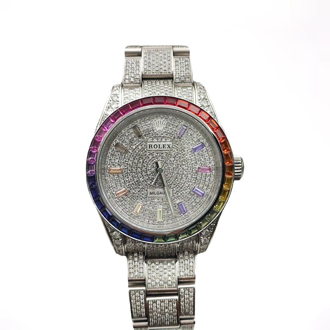 99新 Rolex/劳力士 格磁型系列/116400/40mm/后镶钻/自动机械男表